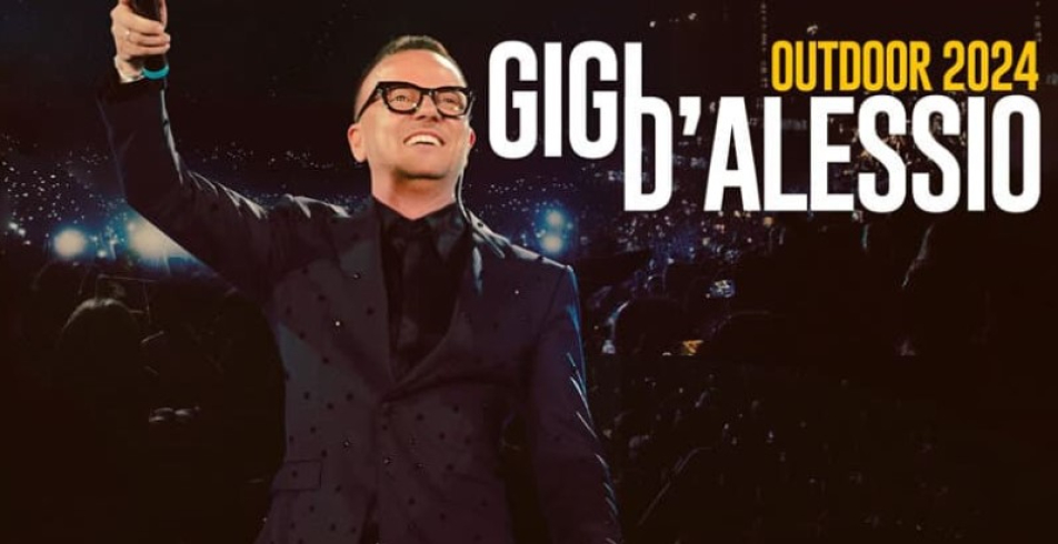 Gigi D'Alessio in concerto a Diamante